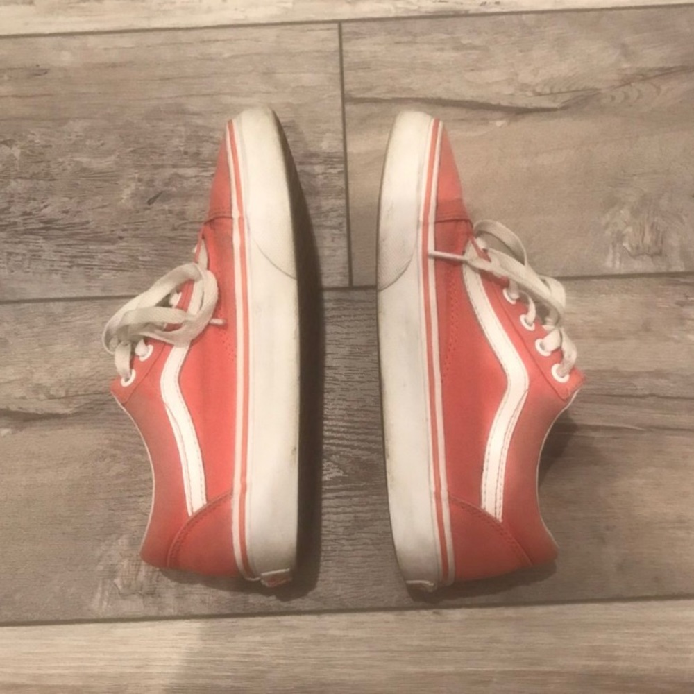 old skool coral vans